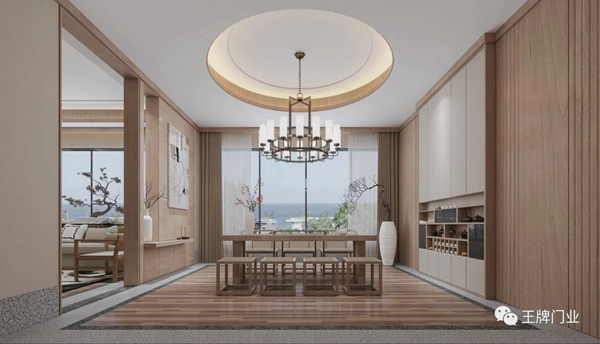 世纪王牌全屋定制：清朗素雅的茶室设计