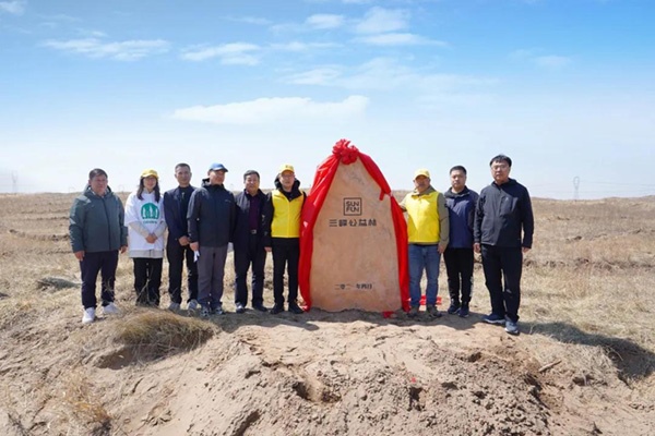 三峰防沙公益林