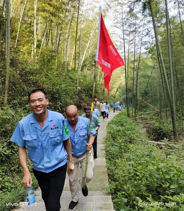 顺心整木家居丨凝聚心感悟 快乐笄山行