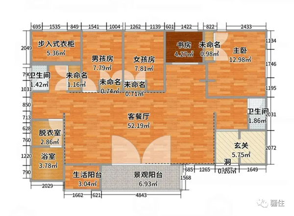 骊住·正流行|富有禅意韵味的121m²极简侘寂风家装，满满的简雅美！