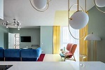 王朝木门丨大胆的色彩对比创造独特的家居装修设计