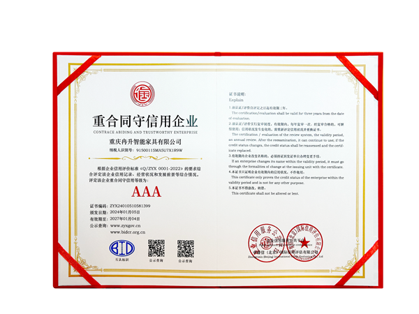 喜报！科派荣获中誉信国际信用评估AAA级认证！