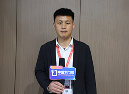 2023北京门展，中国木门网专访木色优品木门总经理刘彩占