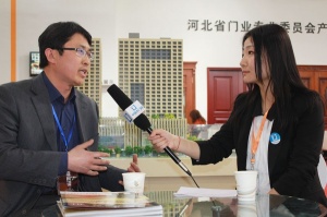 2013北京门展中国木门网专访-河北省门业专业委员会